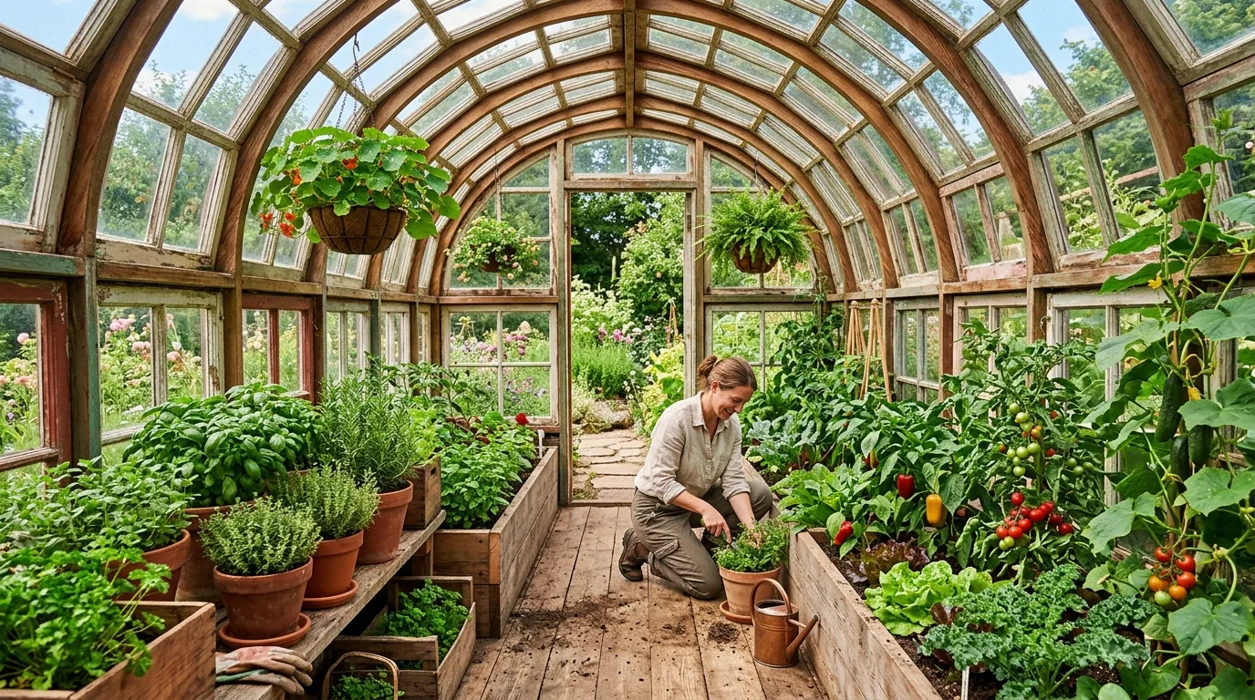 8 Recycled Window Greenhouse Ideas for DIY Lovers